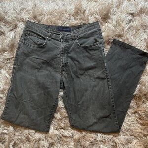italian vintage low rise jeans